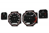 Nissan Patrol GR Y61 светодиодные шкалы (циферблаты) на панель приборов