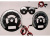 Volkswagen Passat B5 (type 3BG) (00-05) светящиеся шкалы приборов - накладки на циферблаты панели приборов, дизайн № 1