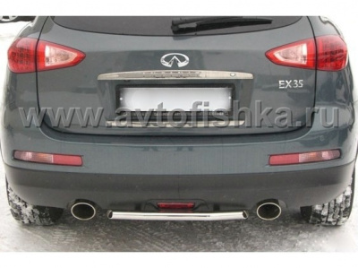 Infiniti EX35, EX37 J50 (07-) защита заднего бампера, труба 42 мм